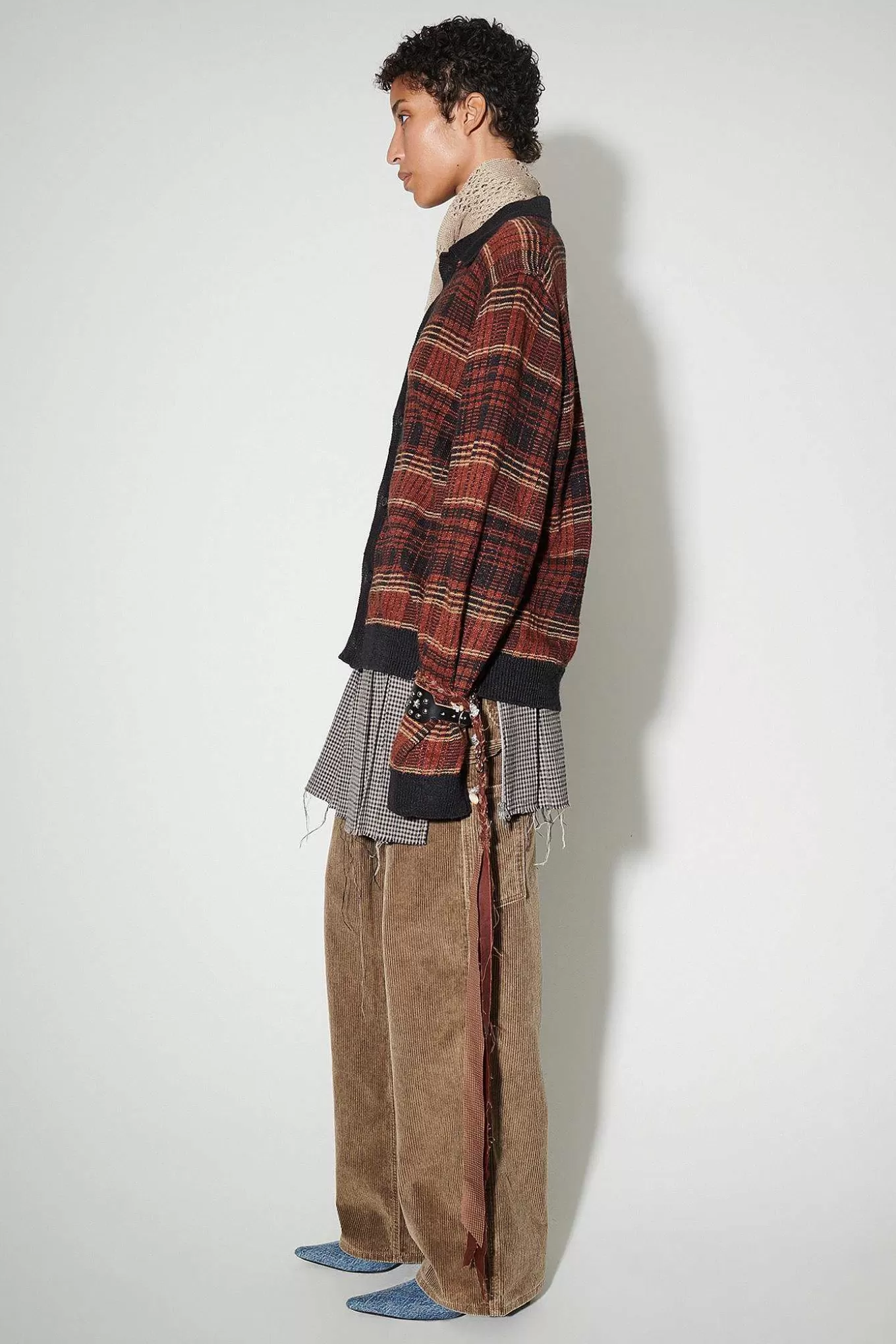 Our Legacy Stickat | Evening Polo Rust Geezer Check