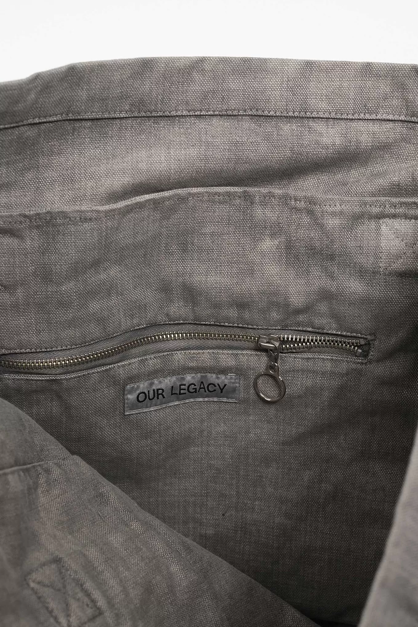 Our Legacy Pasar | Flygvaska Attic Carbon Wash Canvas