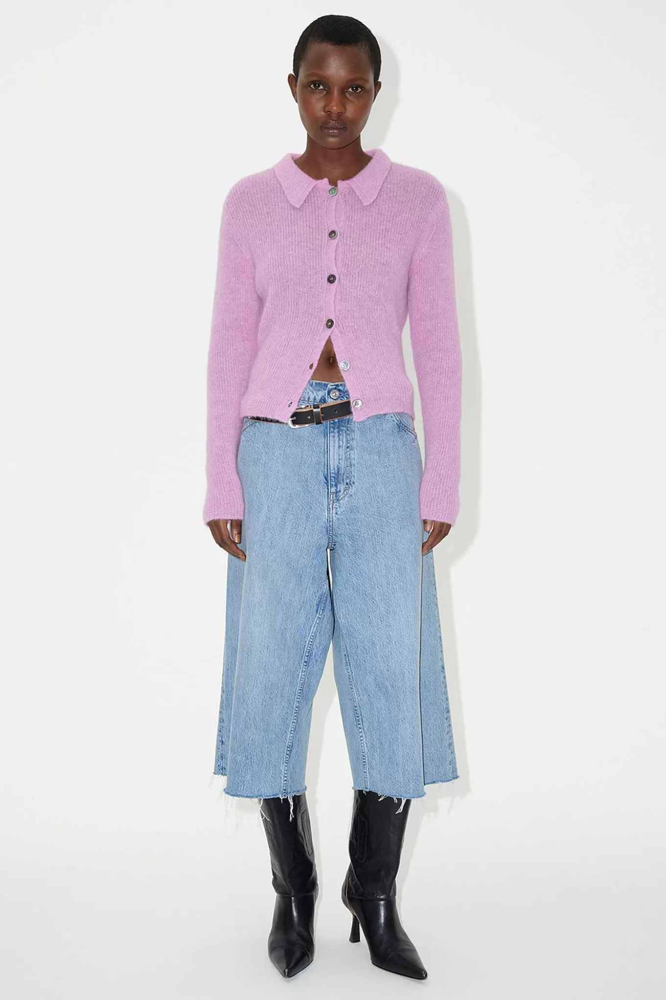 Our Legacy Stickat | Mazzy Polo Candyfloss Fuzzy Alpaca