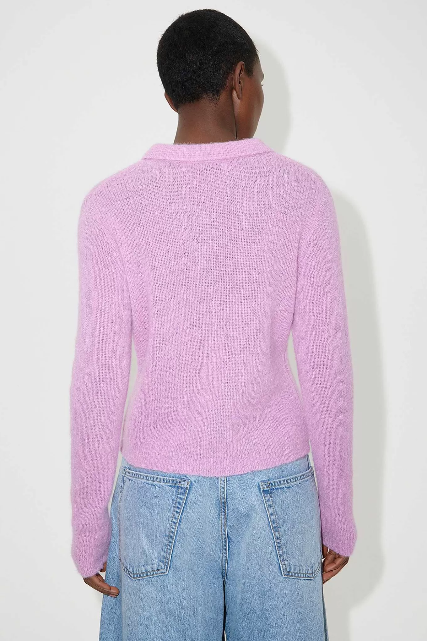 Our Legacy Stickat | Mazzy Polo Candyfloss Fuzzy Alpaca