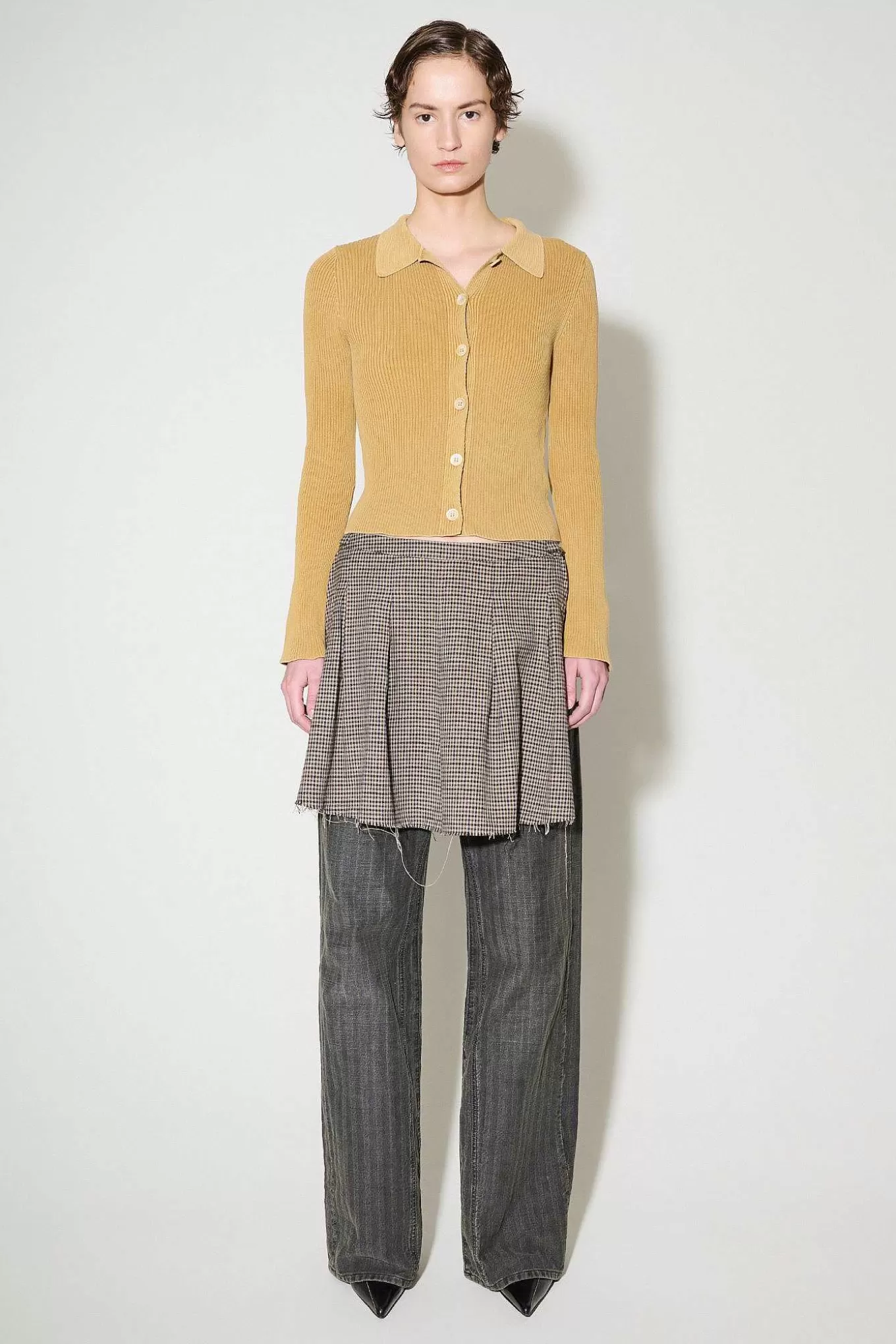Our Legacy Stickat | Mazzy Polo Wet Sand Crunchy Cotton