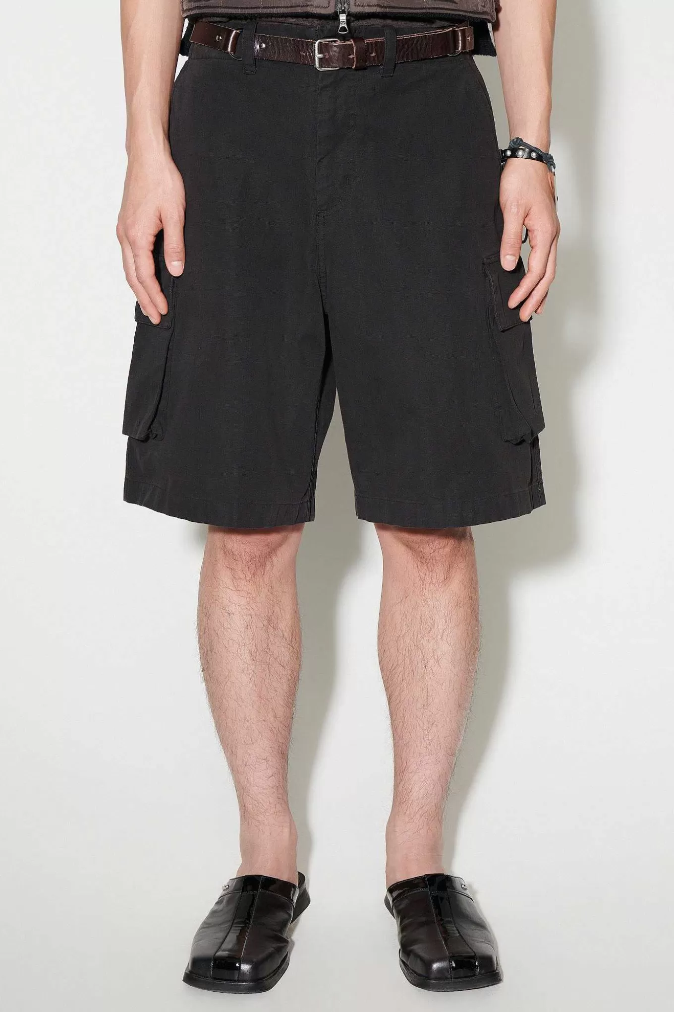 Our Legacy Shorts | Mount Shorts Black Canvas