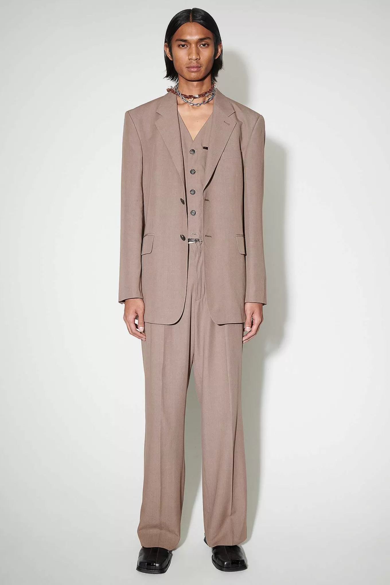 Our Legacy Passning | Vienna Blazer Muddy Lavender Lyo Wool