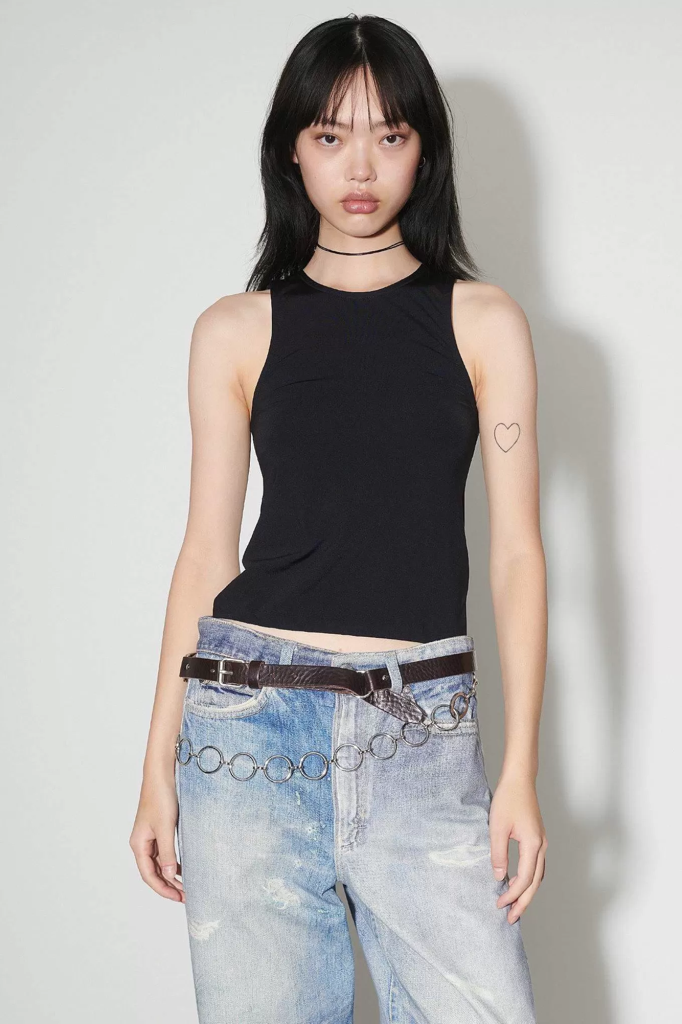 Our Legacy Jersey | Wave Tank Svart Super Sport Jersey